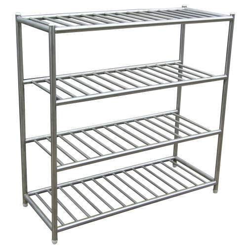 CUSTOM TUBULAR SHELVING UNIT - 4 LAYERS